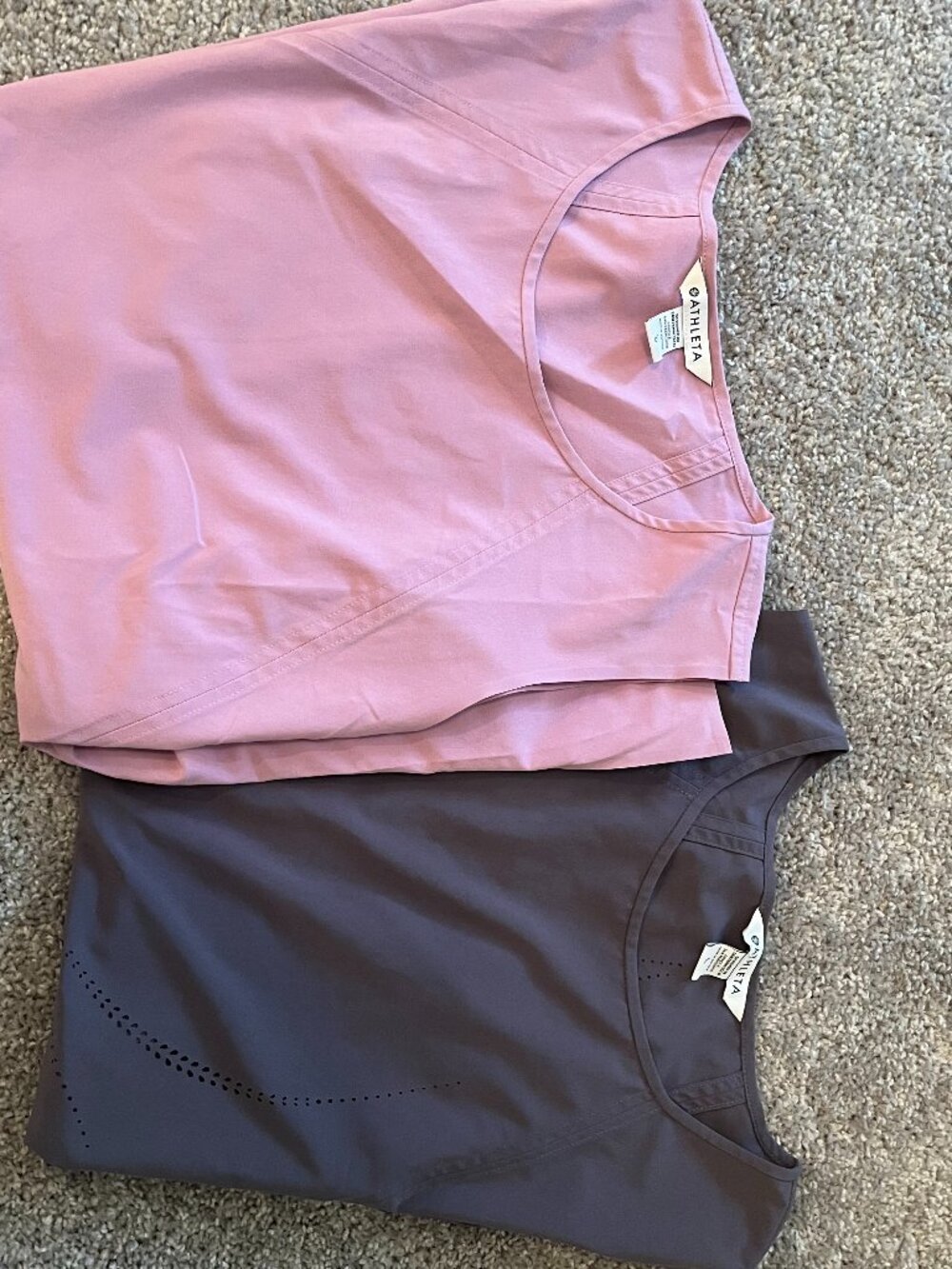 Athleta sleeveless Tanks x 2, size L